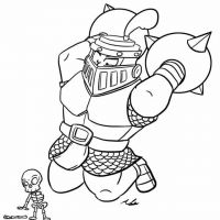 Desenhos para colorir Clash Royale