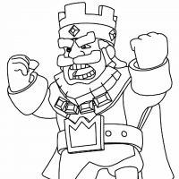 Desenhos para colorir Clash Royale