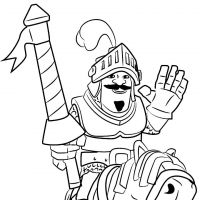 Desenhos para colorir Clash Royale