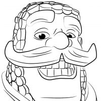 Desenhos para colorir Clash Royale
