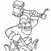 Desenhos para colorir Clash Royale