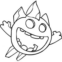 Desenhos para colorir Clash Royale