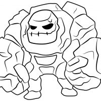 Desenhos para colorir Clash Royale