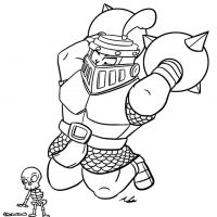 Desenhos para colorir Clash Royale