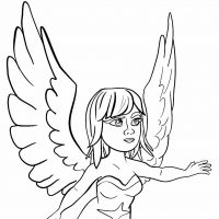 Desenhos para colorir Clash Royale