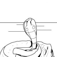 Desenhos para colorir Cobras