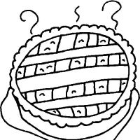 Desenhos para colorir Comida