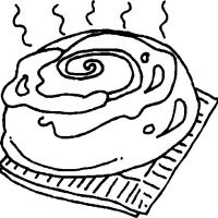 Desenhos para colorir Comida