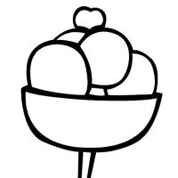 Desenhos para colorir Comida