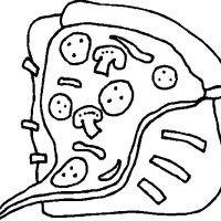 Desenhos para colorir Comida