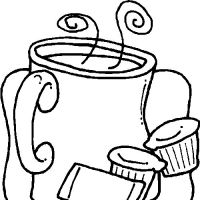 Desenhos para colorir Comida