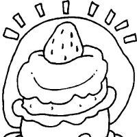 Desenhos para colorir Comida