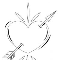 Desenhos para colorir Coração