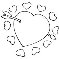 Desenhos para colorir Coração