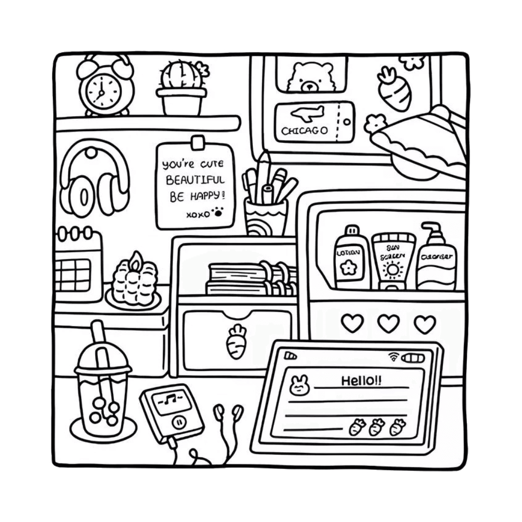 Desenho para colorir
