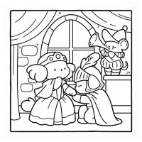 Desenhos para colorir Cozy Friends