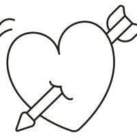 Desenhos para colorir Dia dos Namorados