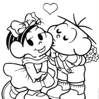 Desenhos para colorir Dia dos Namorados