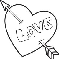Desenhos para colorir Dia dos Namorados