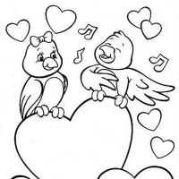 Desenhos para colorir Dia dos Namorados
