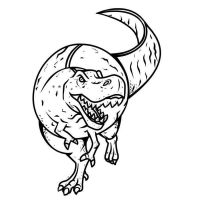 Desenhos para colorir Dinossauros