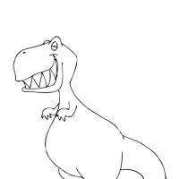 Desenhos para colorir Dinossauros