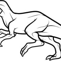 Desenhos para colorir Dinossauros