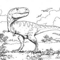 Desenhos para colorir Dinossauros