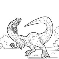Desenhos para colorir Dinossauros