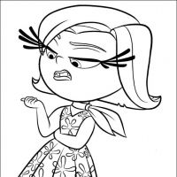 Desenhos para colorir Divertida Mente