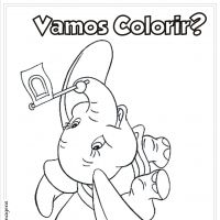Desenhos para colorir Dumbo