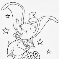 Desenhos para colorir Dumbo