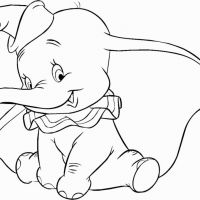 Desenhos para colorir Dumbo