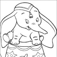 Desenhos para colorir Dumbo
