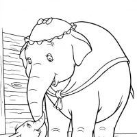Desenhos para colorir Dumbo