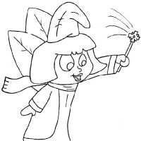 Desenhos para colorir Fadas
