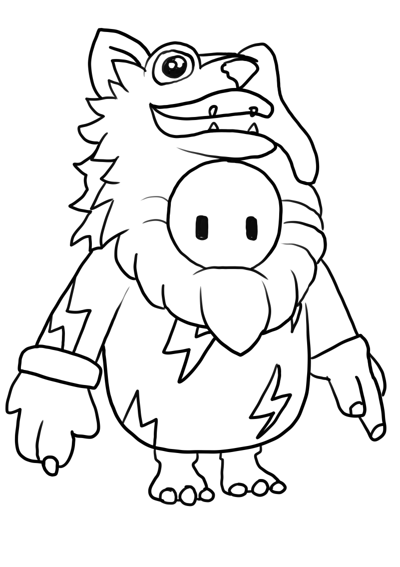 Desenho para colorir