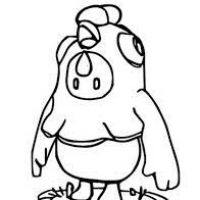 Desenhos para colorir Fall Guys