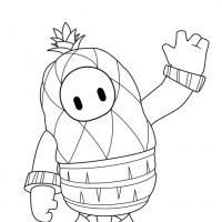 Desenhos para colorir Fall Guys