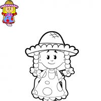 Desenhos para colorir Festa Junina