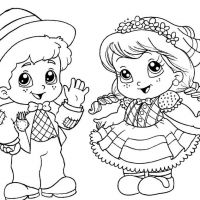 Desenhos para colorir Festa Junina