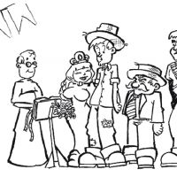Desenhos para colorir Festa Junina