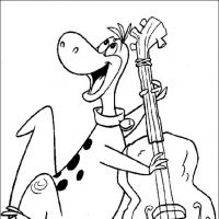 Desenhos para colorir Flintstones