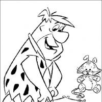 Desenhos para colorir Flintstones