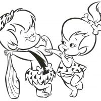 Desenhos para colorir Flintstones