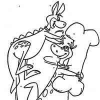 Desenhos para colorir Flintstones