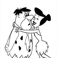 Desenhos para colorir Flintstones