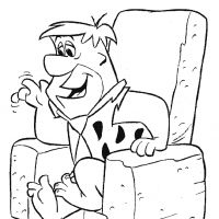 Desenhos para colorir Flintstones