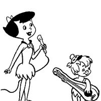 Desenhos para colorir Flintstones