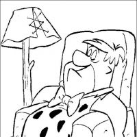 Desenhos para colorir Flintstones